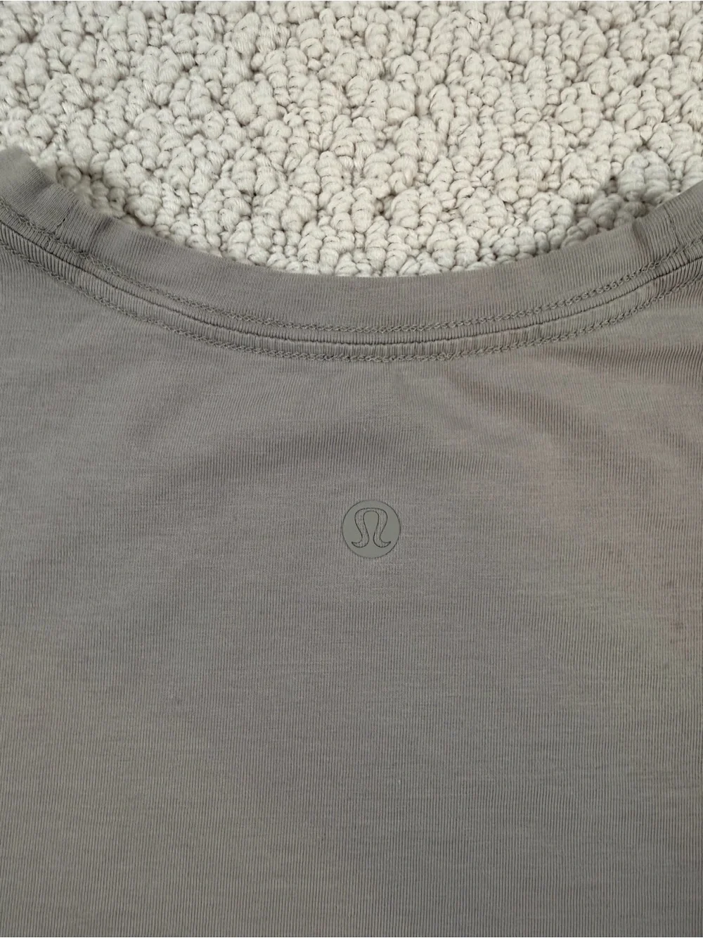 lululemon athletica Women's Short Sleeve Crew Tee in Gray
